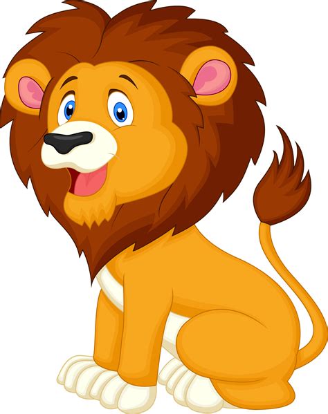 lion cartoon images|More.